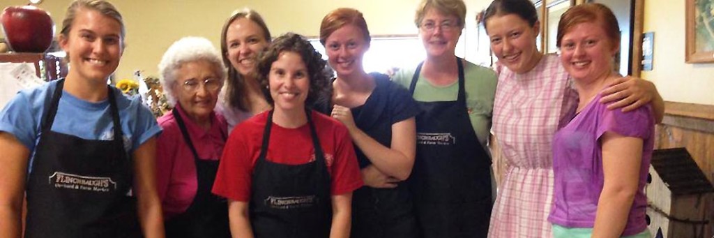 The friendly staff at Flinchbaugh's Orchard & Farm Market